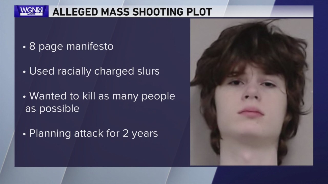 Palatine man charged in alleged mass shooting plot targeting Hindu place of worship