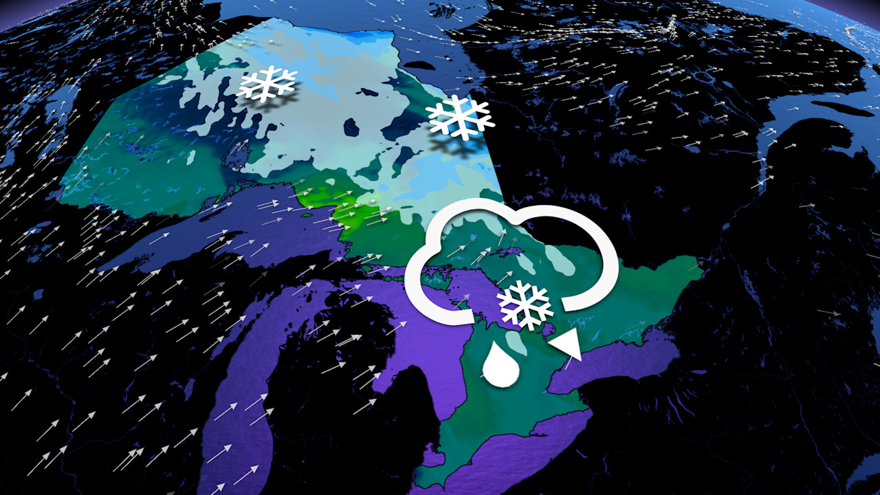 Classic fall storm could bring Ontario's first snowflakes