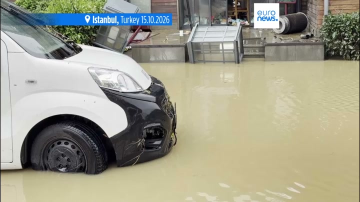 At least two killed after heavy rain and widespread flooding causes ...