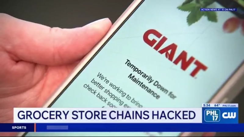 Cybersecurity incident disrupts online grocery shopping | PHL17 Morning ...