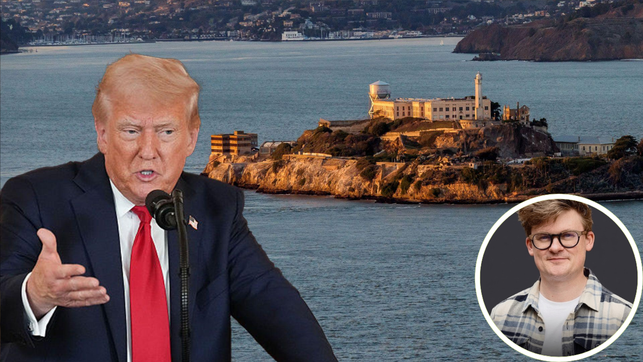 Trump wants Alcatraz back - 