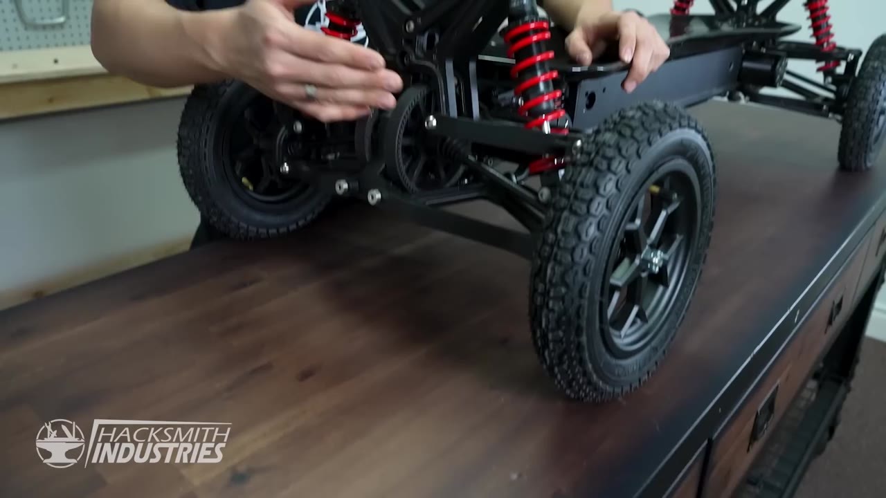James was supposed to test this insane skateboard - then a broken hand ...