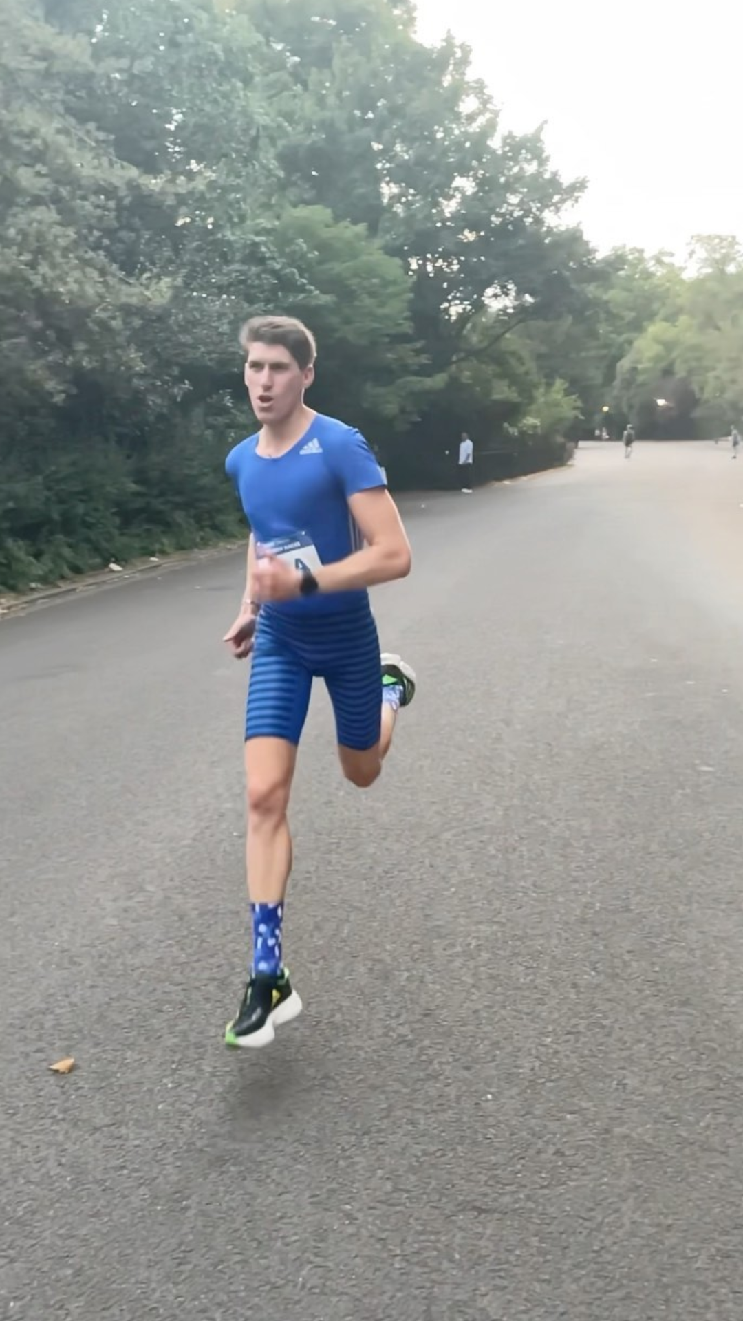 Chasing a faster mile with performance running gear