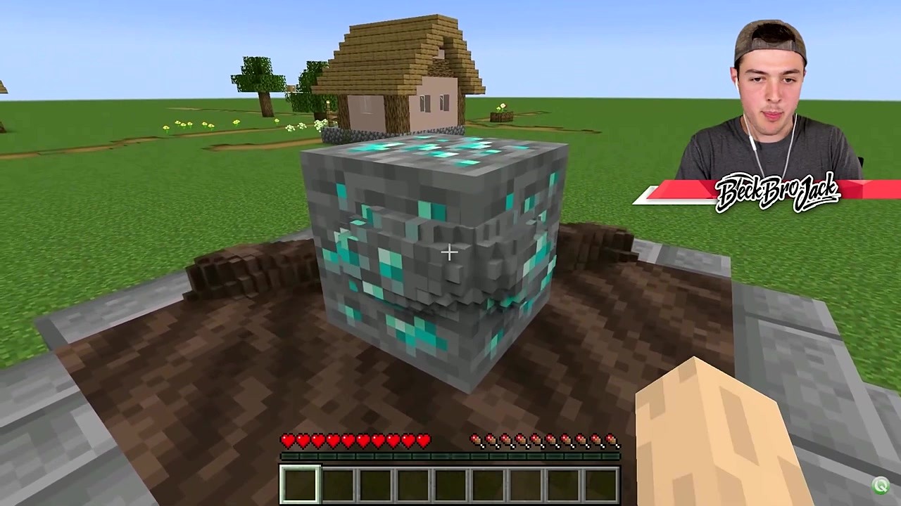 Reacting to the most realistic blocks and effects in Minecraft