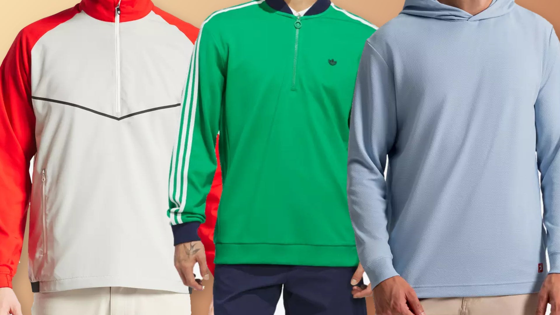 5 essential layers for chilly-weather golf, from vests to quarter-zips