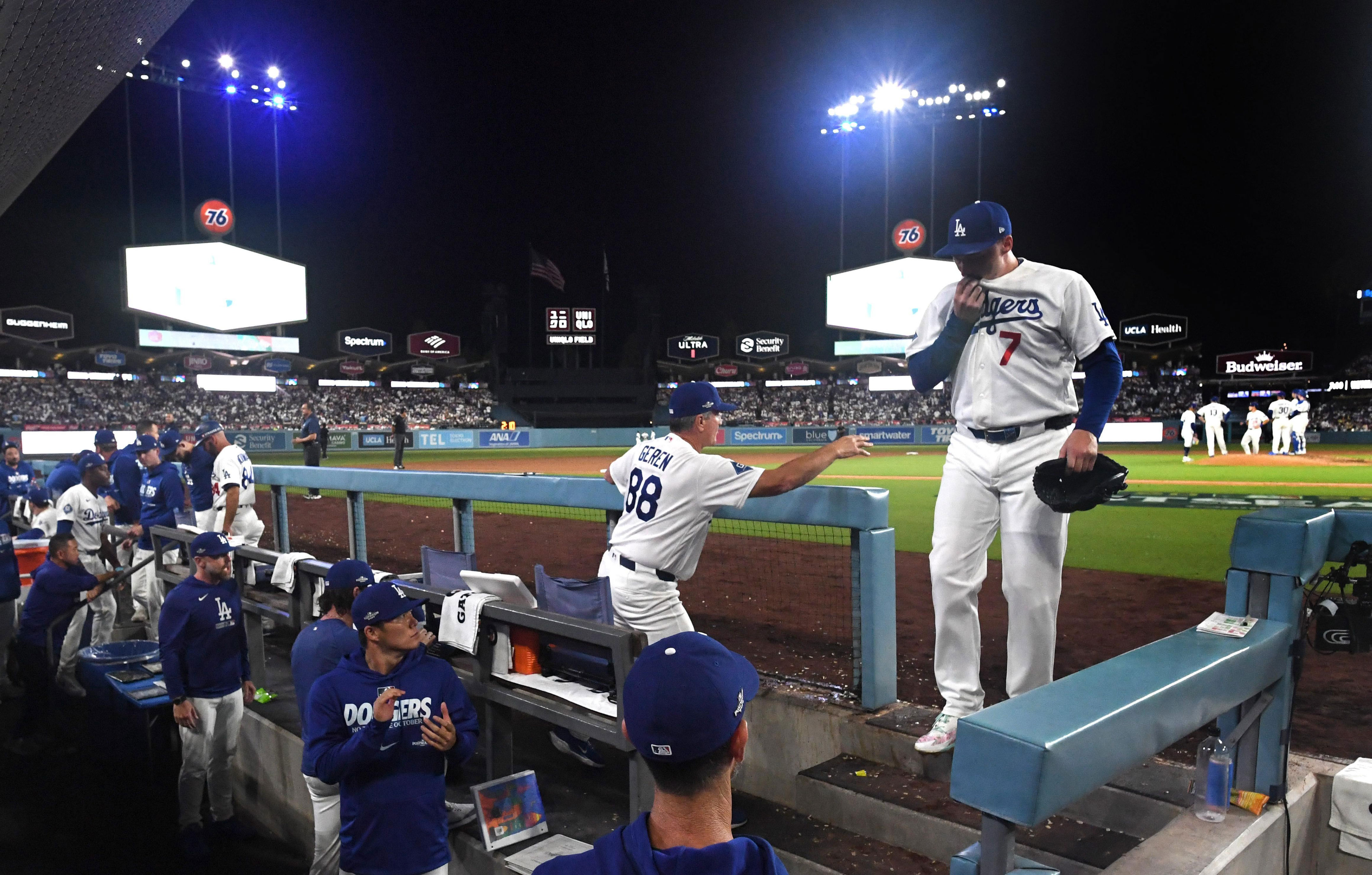 Are the Dodgers going to get swept?