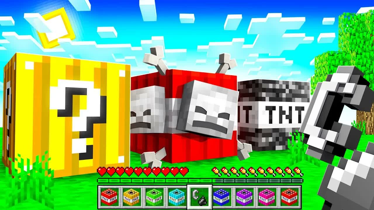 BeckBroJack pranks friends with overpowered TNT in Minecraft
