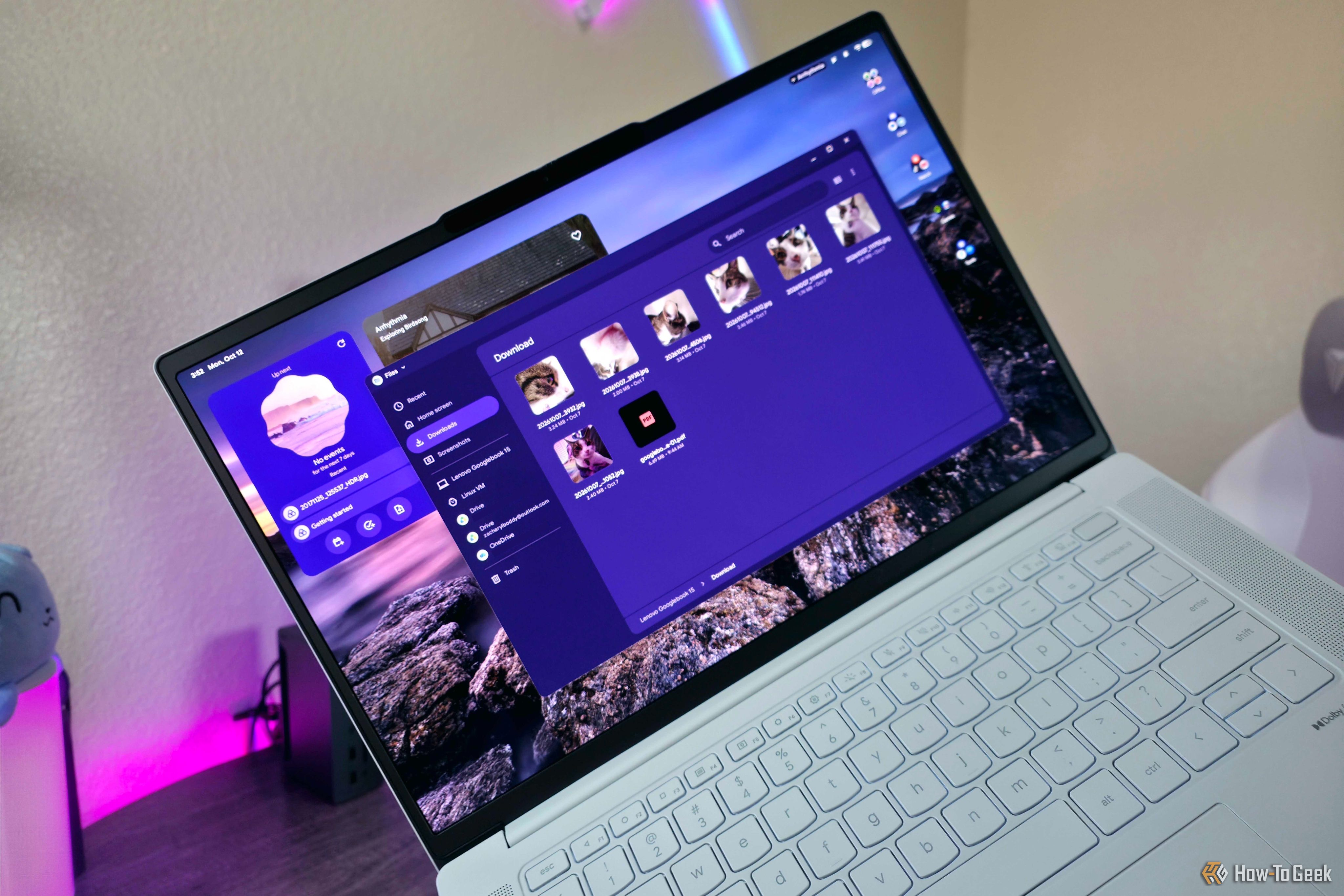 How to find your downloaded files in Googlebook OS