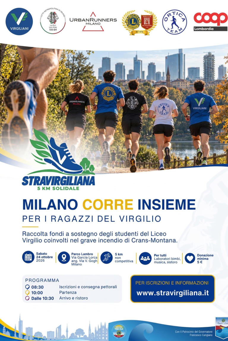 Crans Montana, a Milano nasce la Stravirgiliana: una corsa solidale per ...