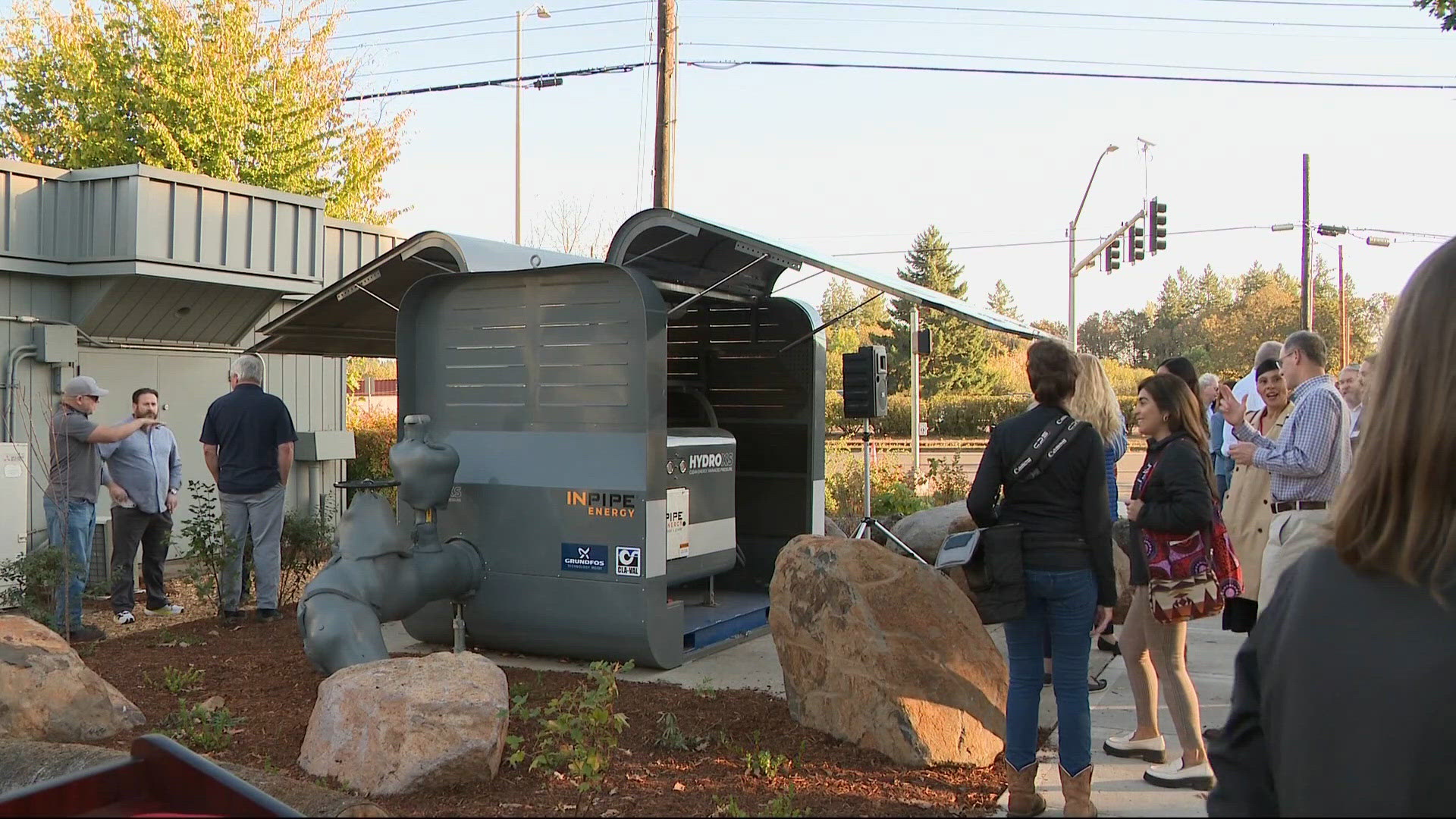 Tualatin turns drinking water into clean energy with new turbine