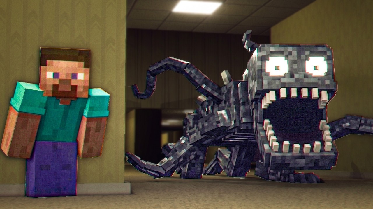 I survived the Minecraft backrooms