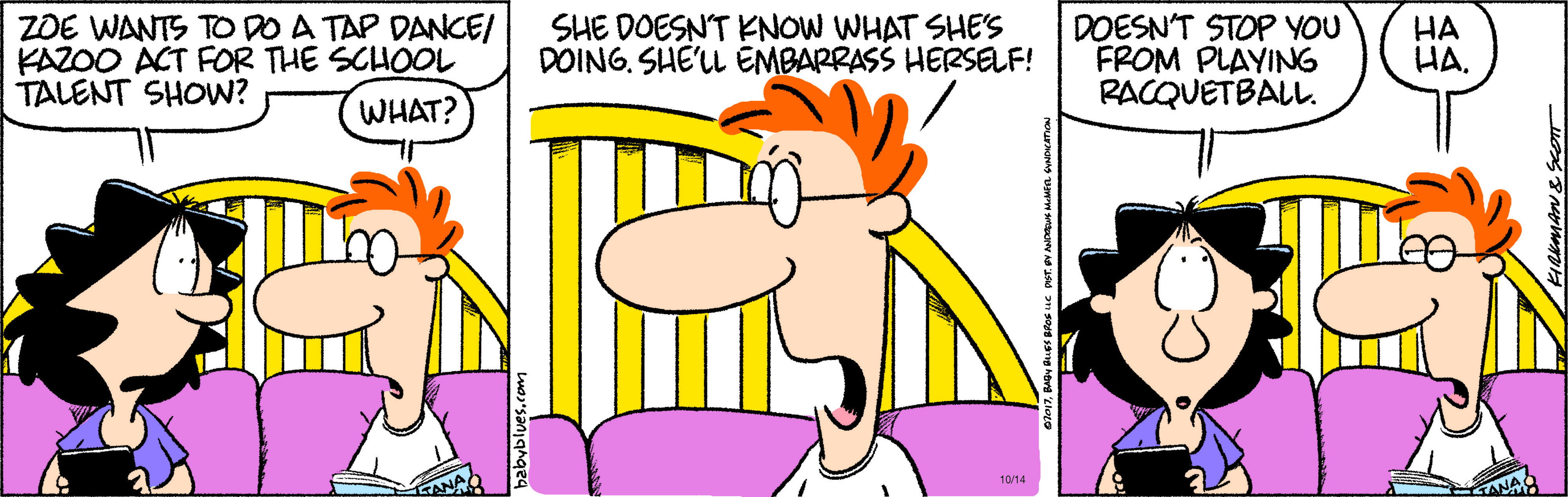 Baby Blues by Rick Kirkman and Jerry Scott