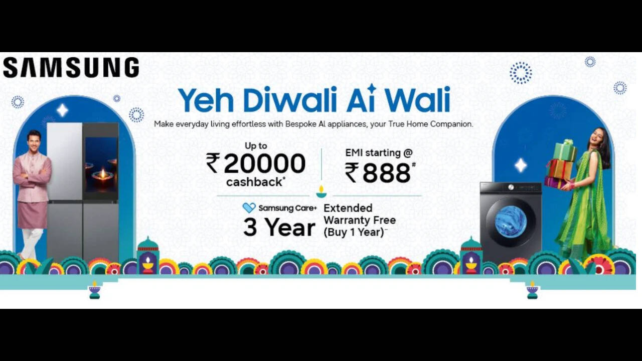 Samsung announces cashback of up to Rs 20,000 on Bespoke AI appliances