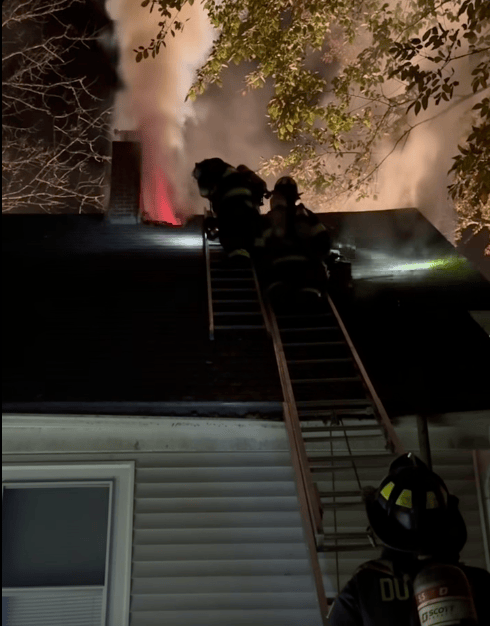 Resident, firefighter injured in fire at Kingston home