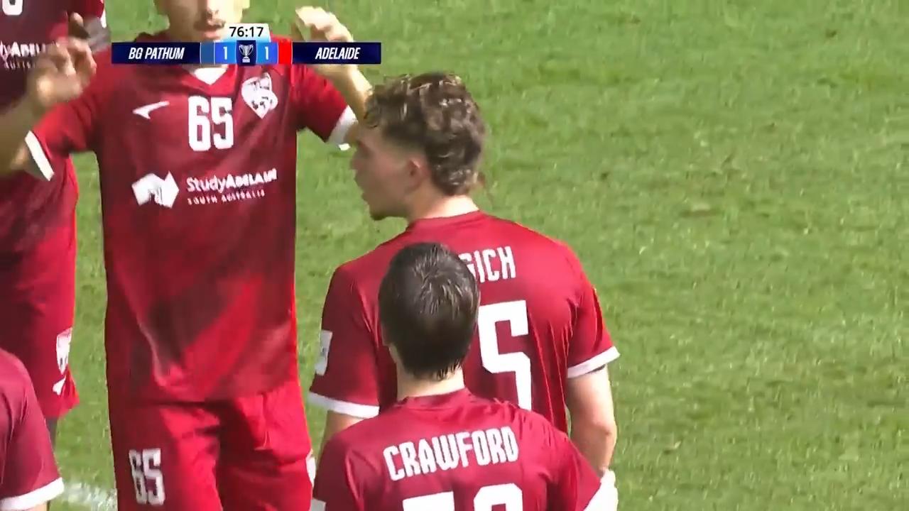 Adelaide United rally from a goal down to be BG Pathum United 2-1 in ...