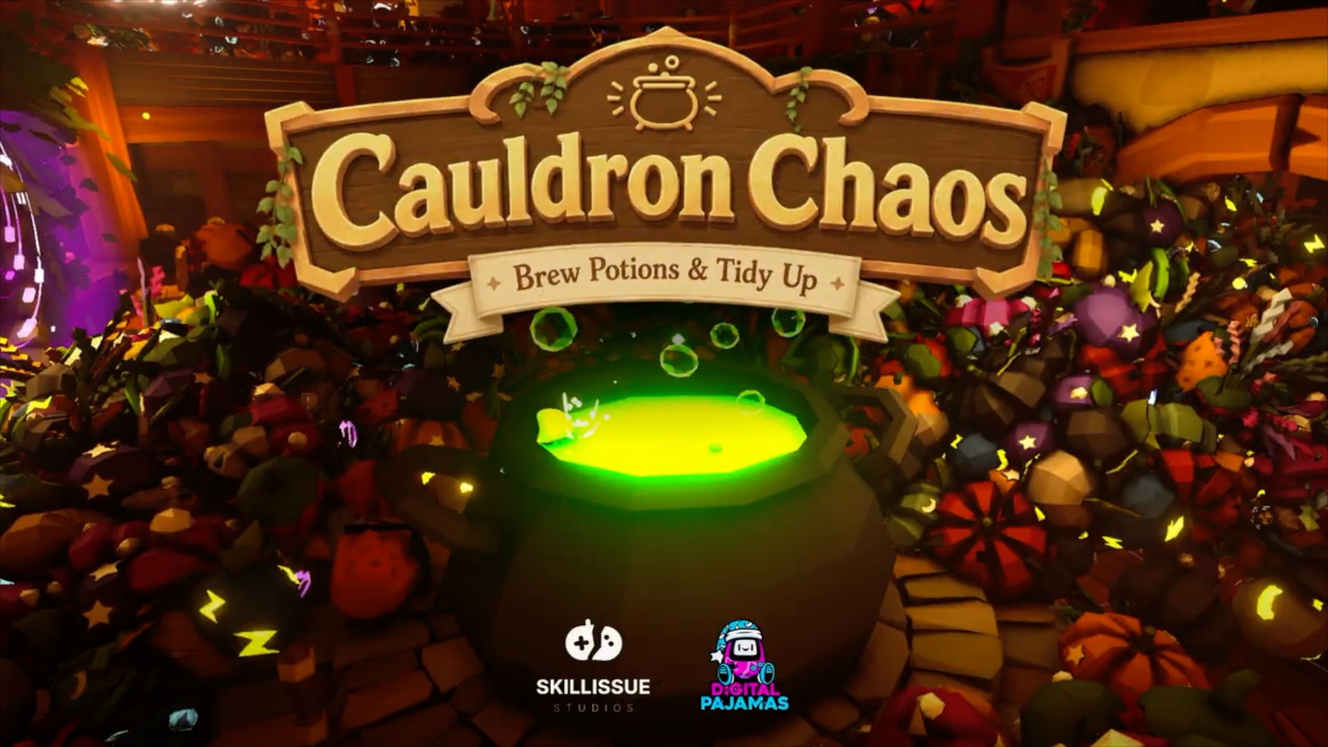 Cauldron chaos brew potions & tidy up official game trailer