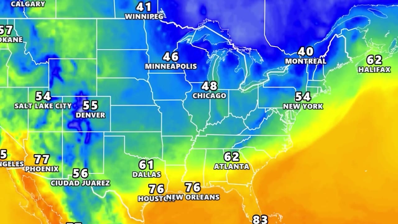 Meteorologists warn of an extreme weather flip - from 90-degree heat to ...