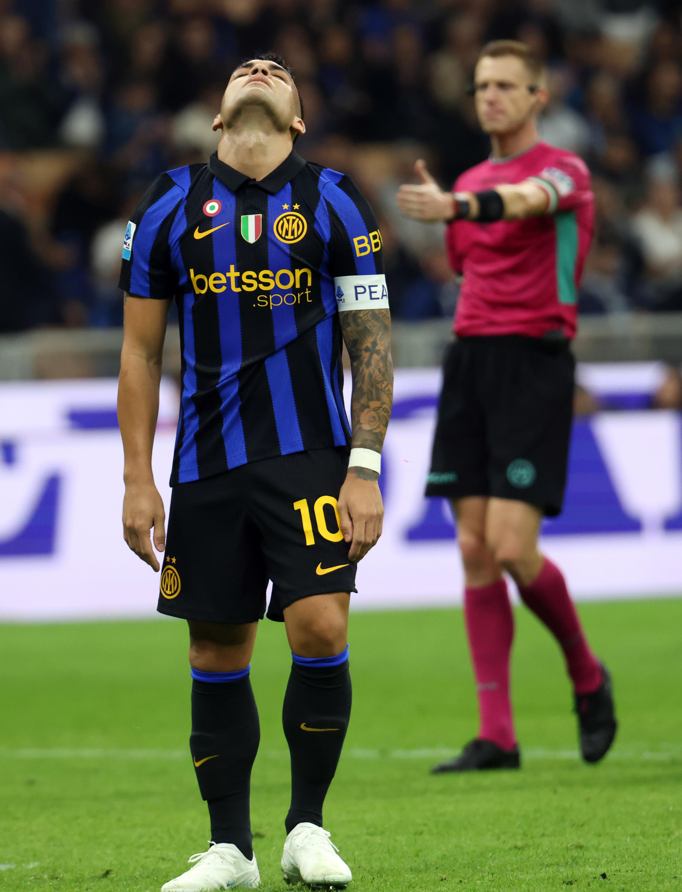 Lautaro out until international break, to miss 2 UCL matches and 5 ...