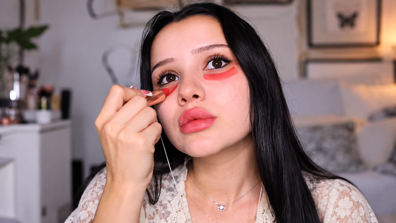 Satisfying ASMR makeup and skincare routines