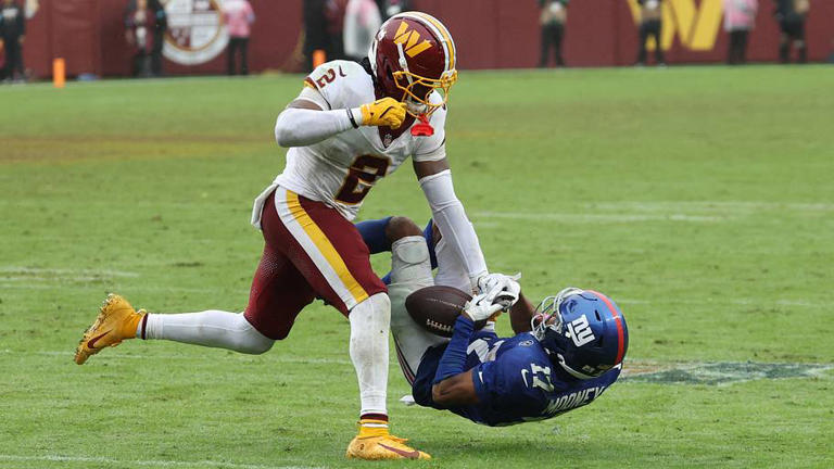 Amik Robertson looked like another slot corner. Washington got more ...