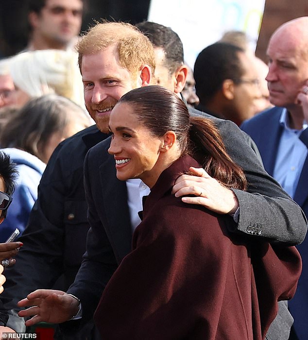 Harry and Meghan were clinging together like survivors in Nottingham ...