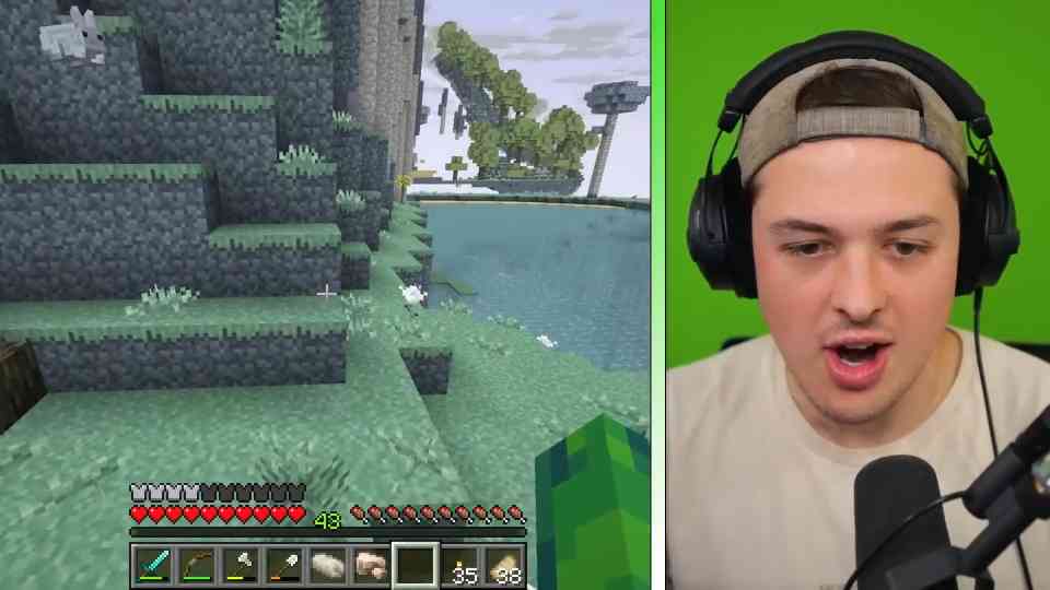 Fake infinite dirt portal traps two friends in Minecraft's Aether