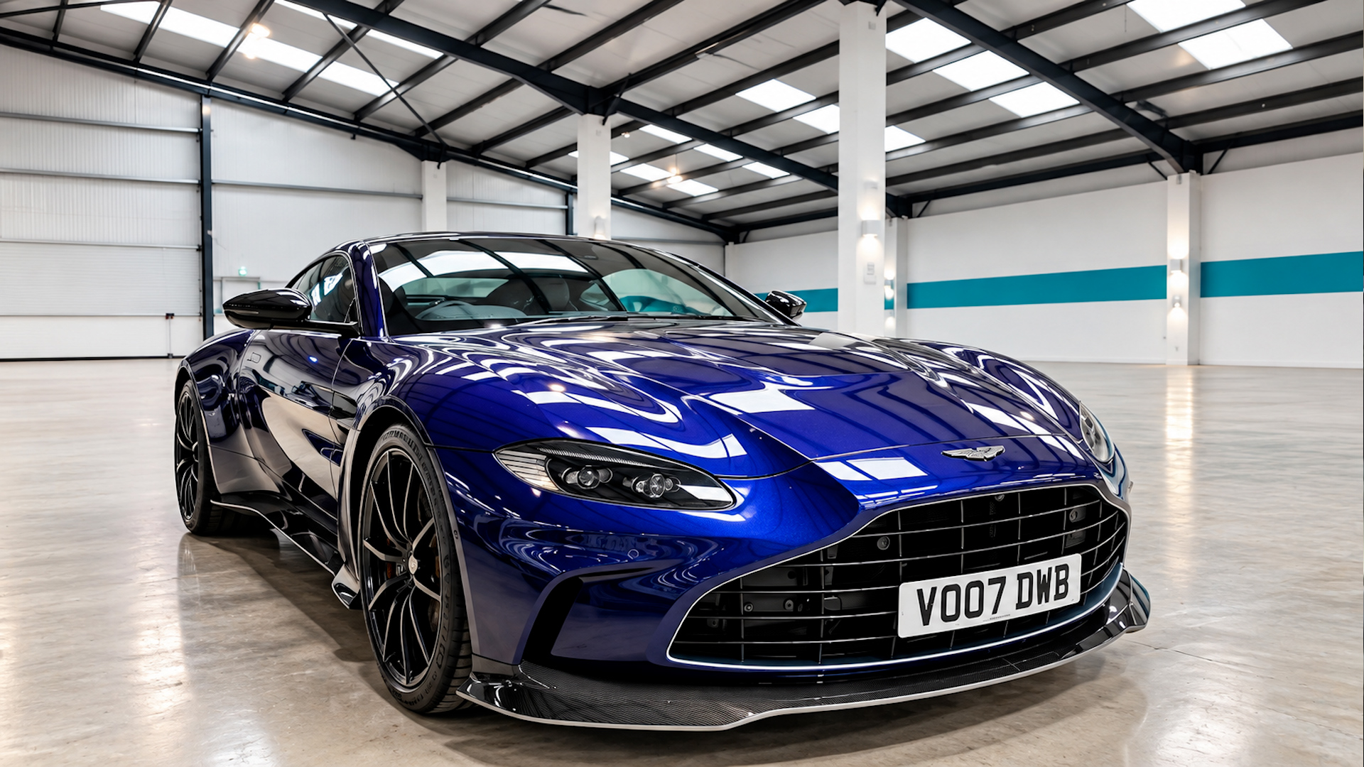 A close look at the bespoke design choices on this Vantage V12