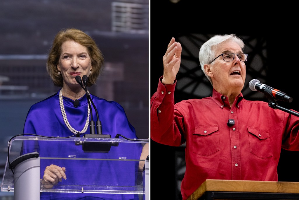 Outspent and unknown, Democrat Vikki Goodwin gives Lt. Gov. Dan Patrick ...