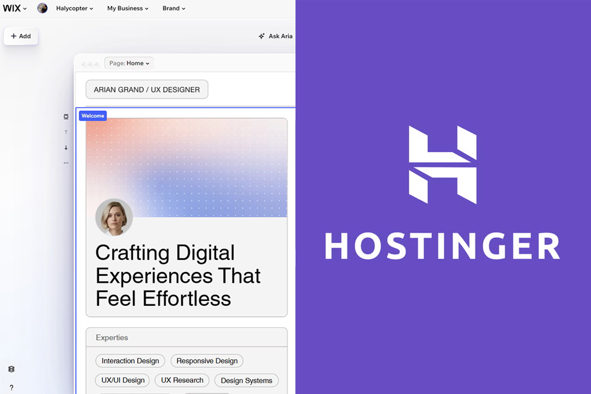Wix vs Hostinger: Which website builder to use in 2026