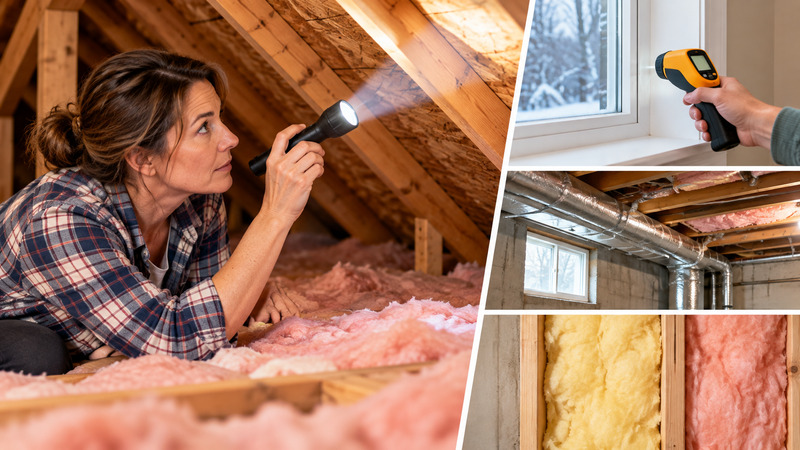 DIY home energy audit: How to spot insulation problems before winter hits