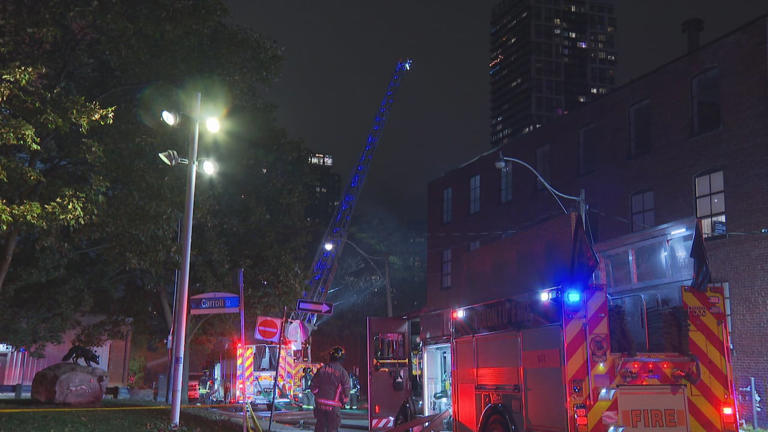 Part of DVP reopened Friday morning after demolition of building ...