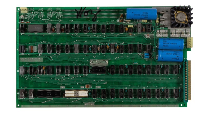 Apple I 'Hatfield' computer signed by Woz fetches a record $1.15 ...