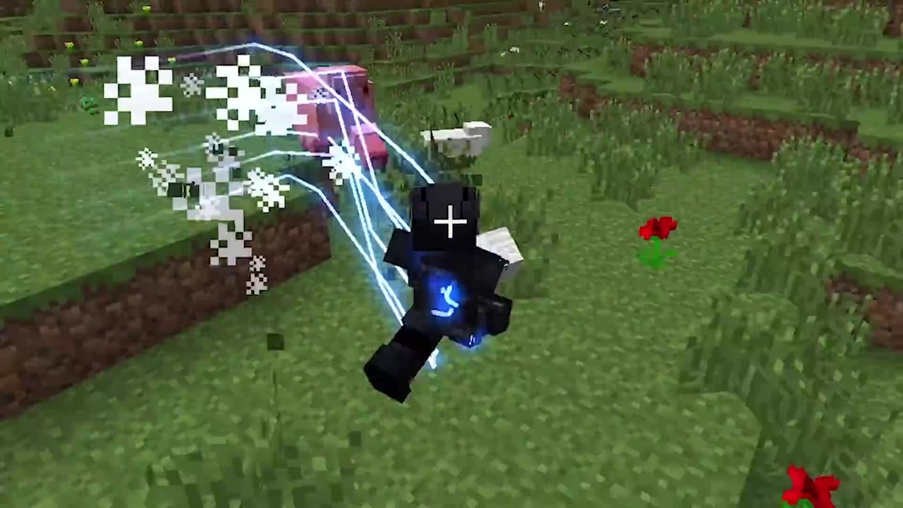 Discovering superhero lucky blocks in Minecraft!