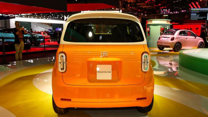 PHOTOS - Fiat Multiplina concept : la Topolino transformée en voiture 4 ...