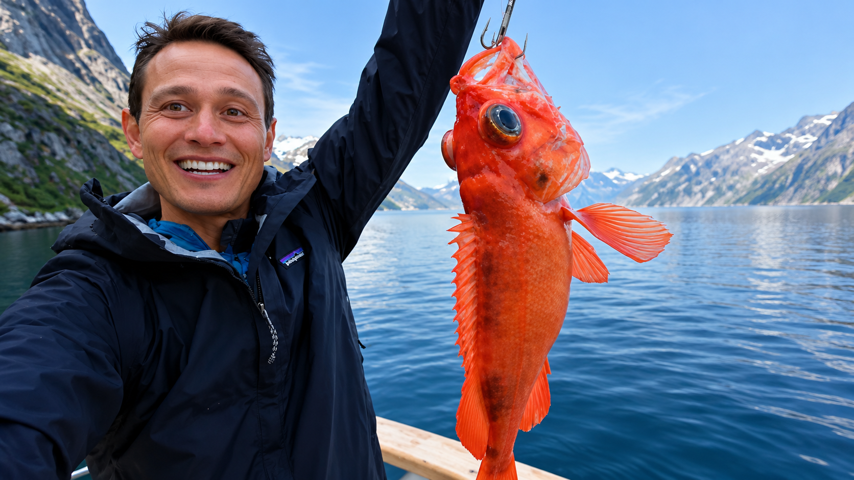He went fishing in the Arctic… then a remote restaurant cooked his catch