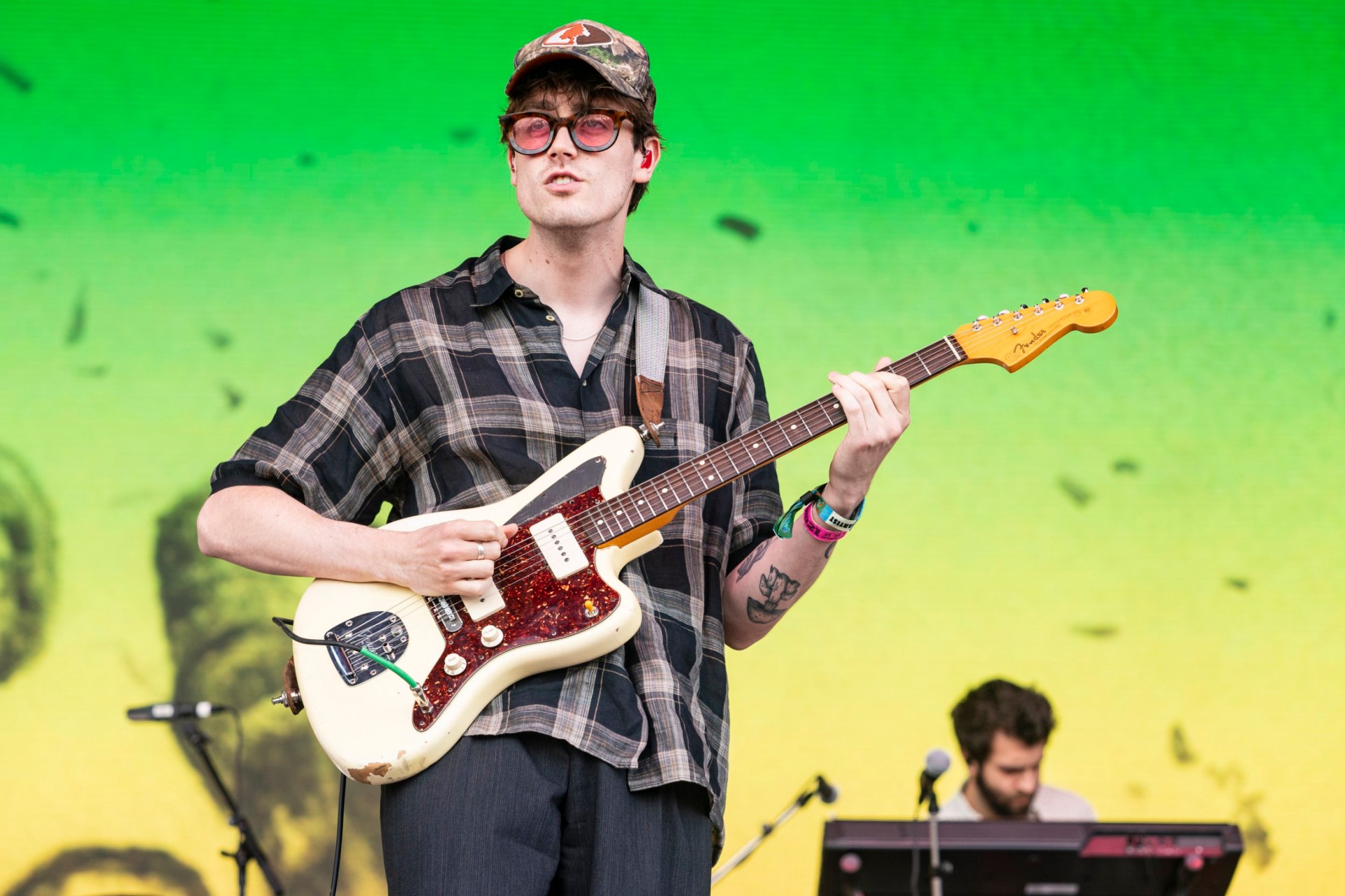 Rock band frontman announces brain tumour and will be awake during surgery