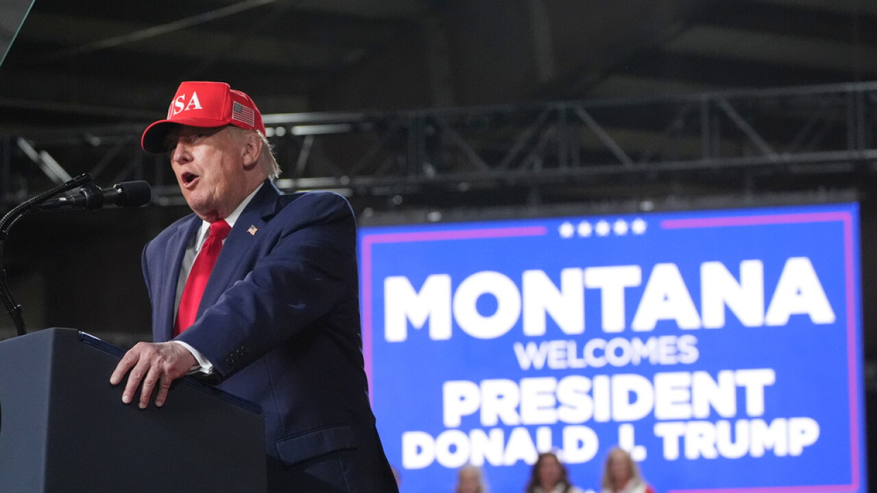 Trump warns Democrats will take your guns away at Montana rally