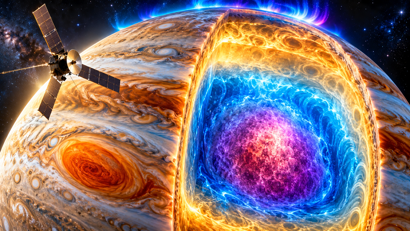 Juno at Jupiter - The probe revealing the giant planet’s hidden interior