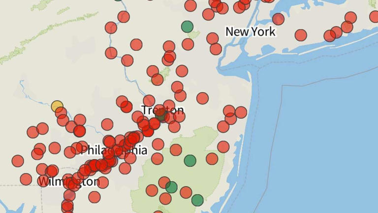 'Forever chemicals' found in NJ waterways: See full list by county