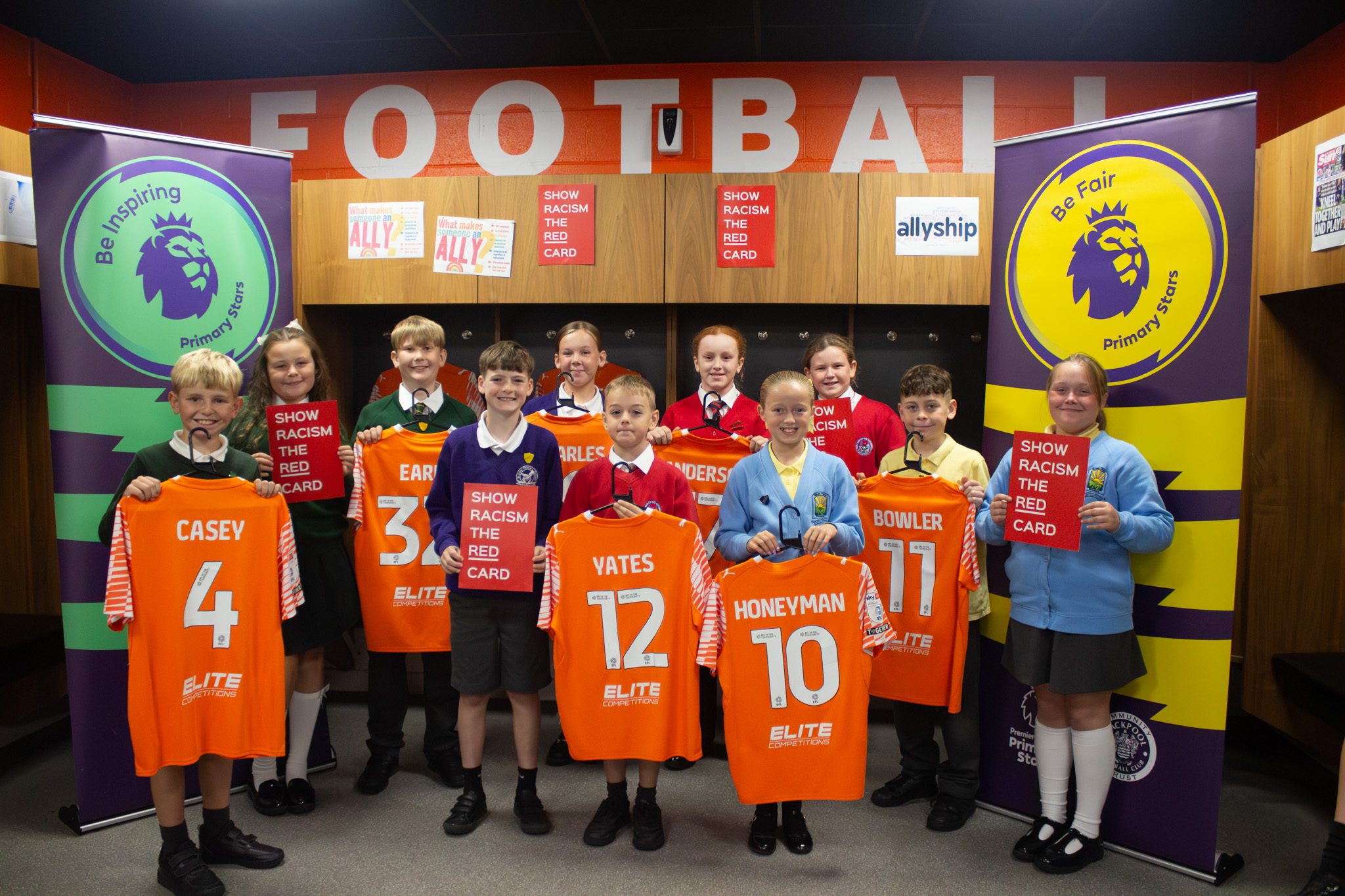 Blackpool FC Community Trust column: Youngsters look to show racism the ...