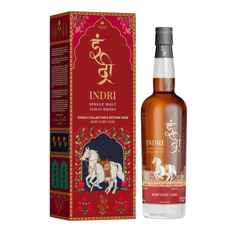 Indri’s Diwali ruby port cask honors royal India