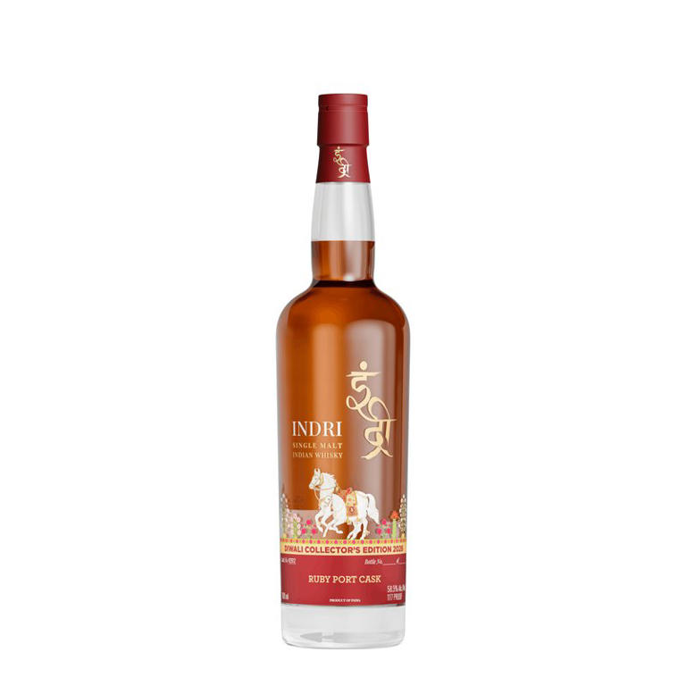 Indri’s Diwali ruby port cask honors royal India