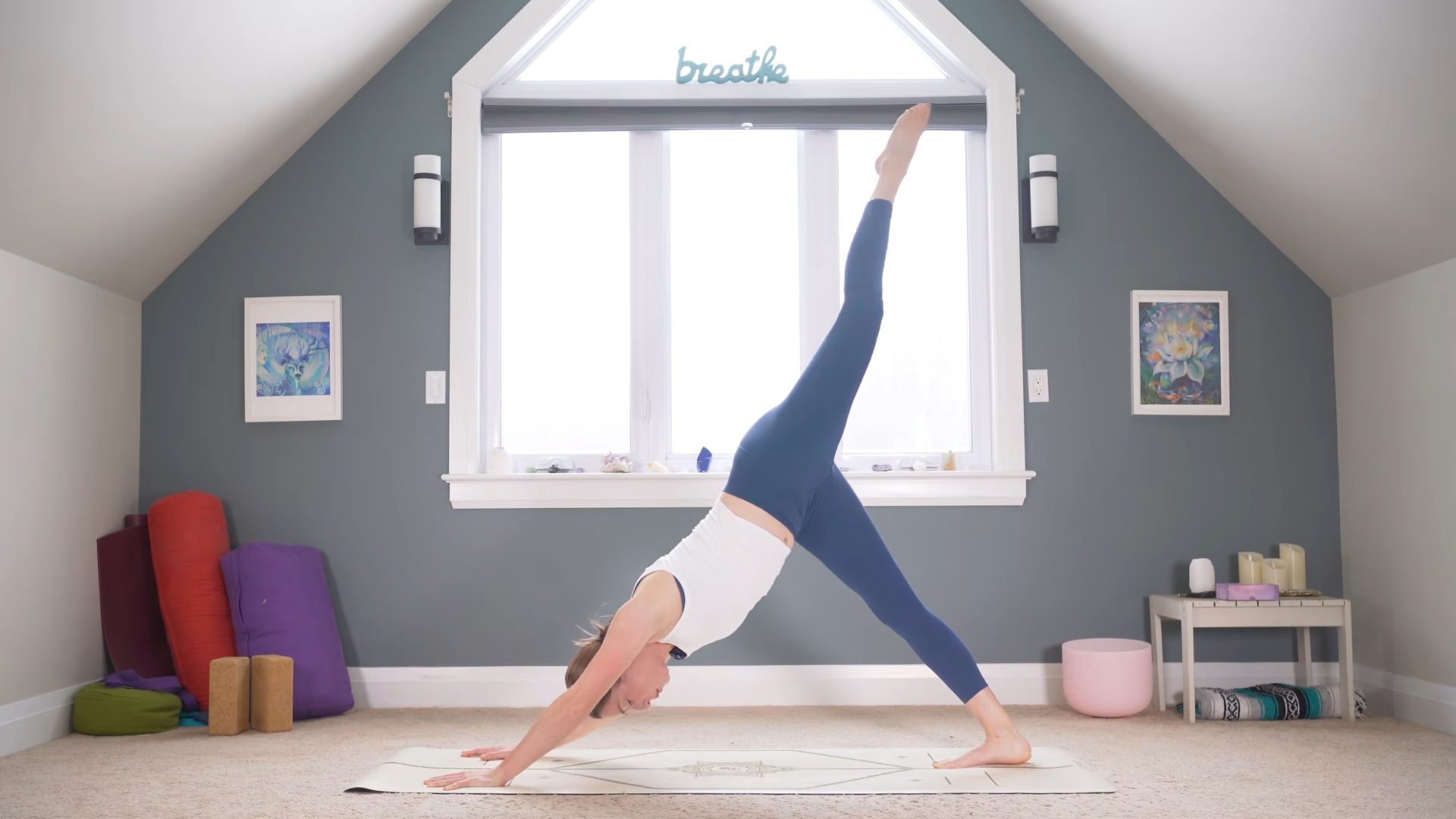 A 30-minute vinyasa flow for tight hips