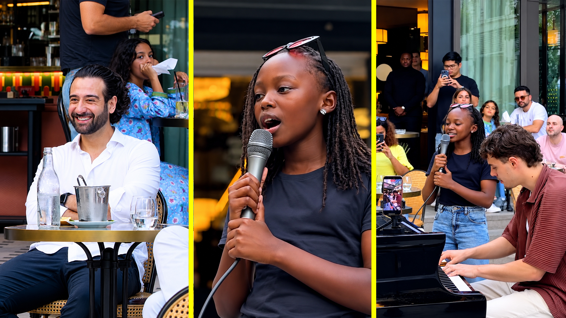 What happens when a 9-year-old girl sings Die With a Smile?