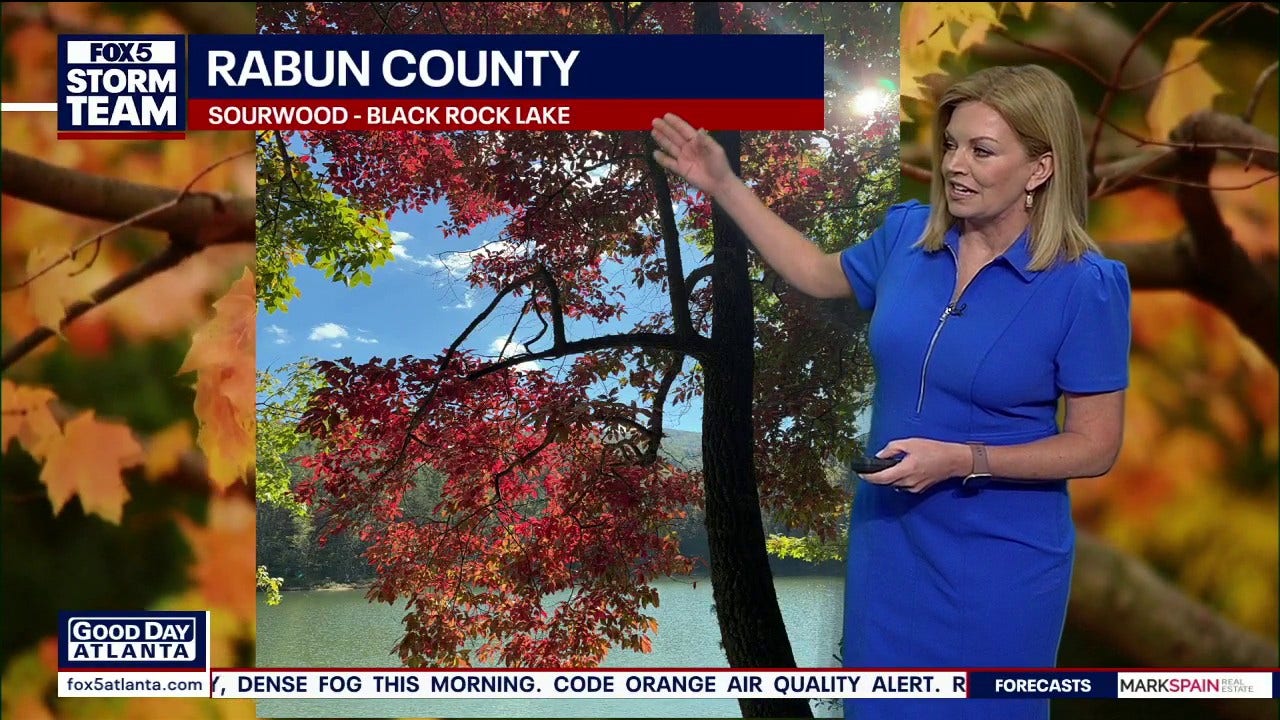 Leaf watch 2026: Fall color starts to pop in North Georgia