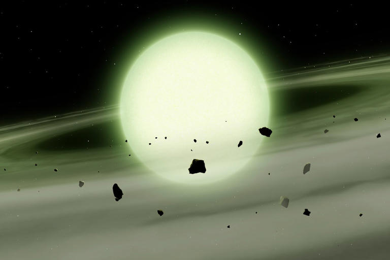 Astronomers just found the first green star. Here’s why it matters