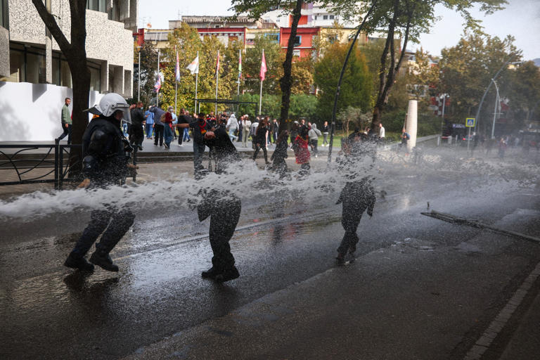 Albanian PM refuses to quit amid violent student-led protests
