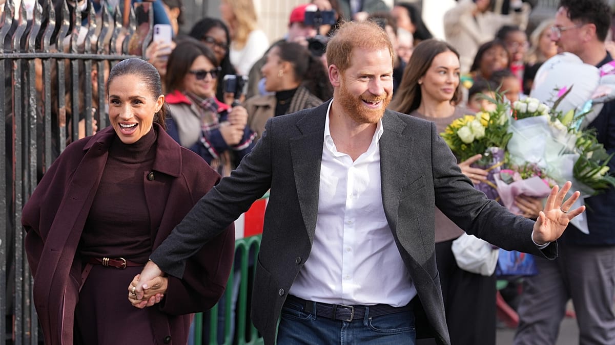 Prince Harry and Meghan make first joint public appearance since ...