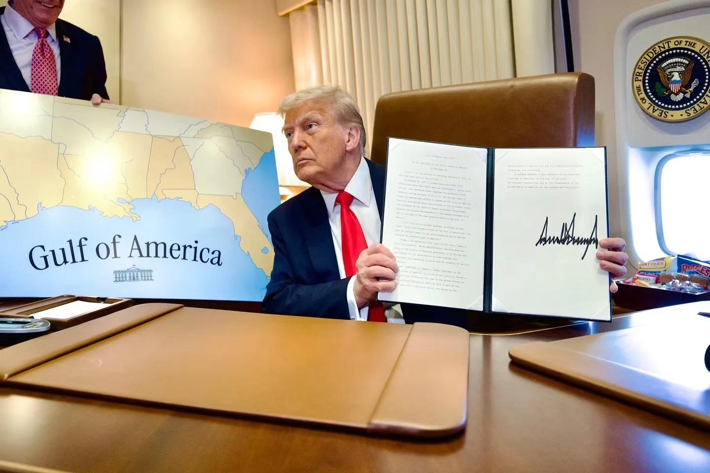 Donald Trump afirma que Google Maps cambió el nombre del golfo de ...