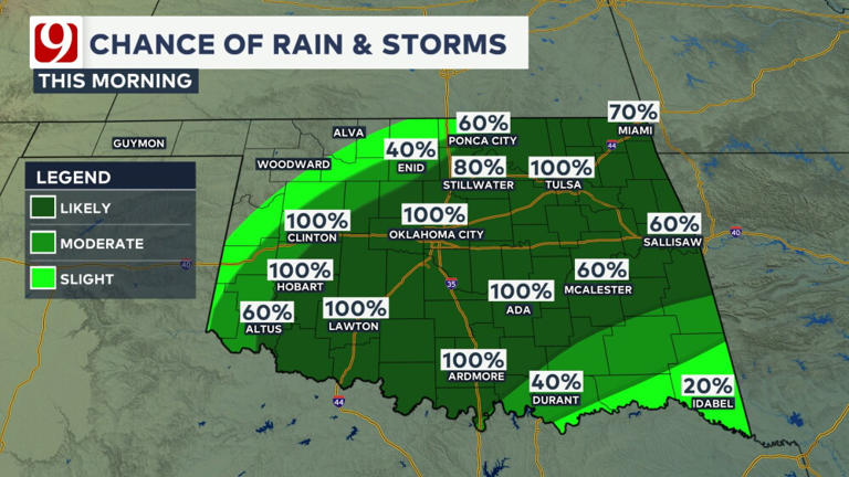 Rounds of rain again today before a strong cold front hits!